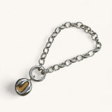 Jennifer Loiselle Belcher Chain Silver Stacker Charm Bracelet