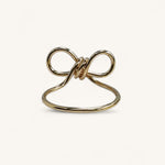 Jennifer Loiselle gold filled bow ring