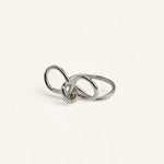 Jennifer Loiselle bow ring in recycled silver