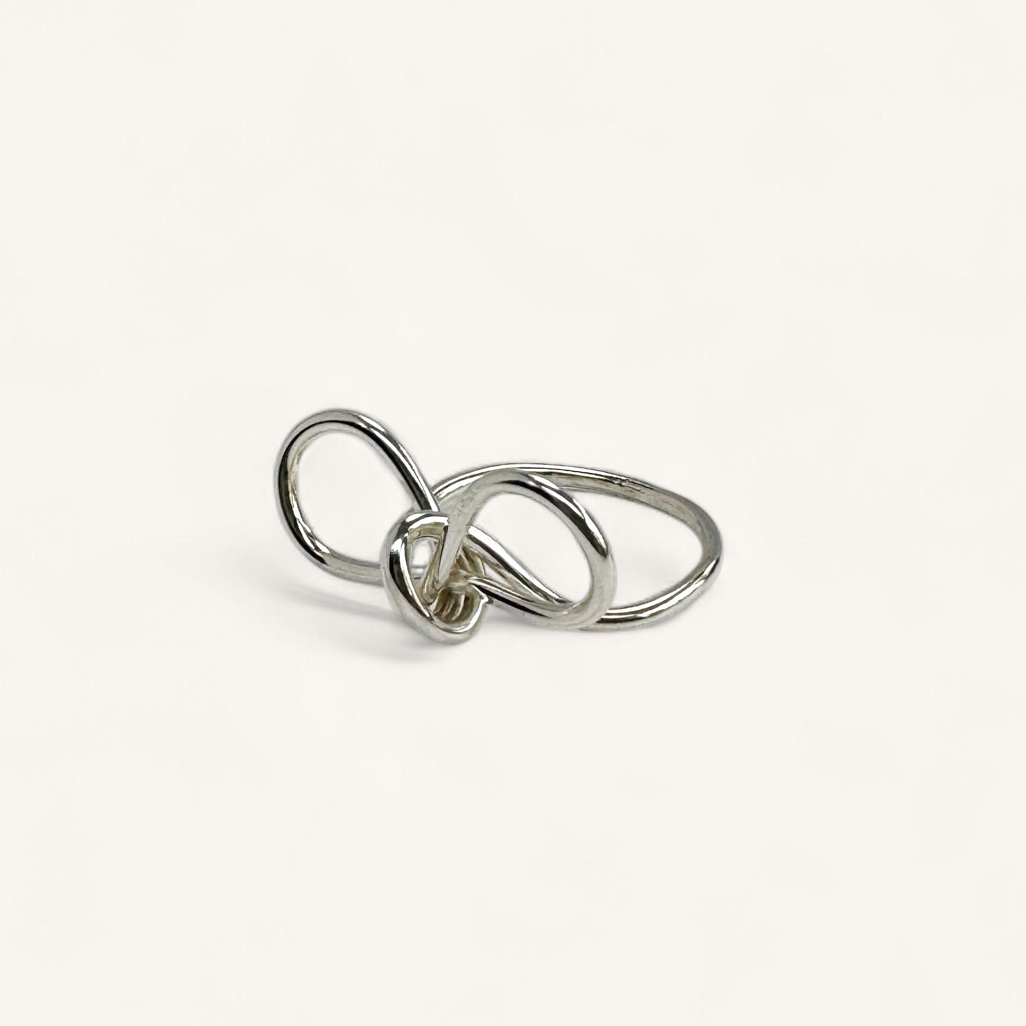 Jennifer Loiselle bow ring in recycled silver