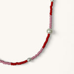 Jennifer Loiselle Frida Miyuki seed bead pearl necklace