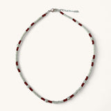 Jennifer Loiselle Japanese glass seed bead pearl handmade in London necklace