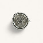 Jennifer Loiselle Smiley Face Silver Ring